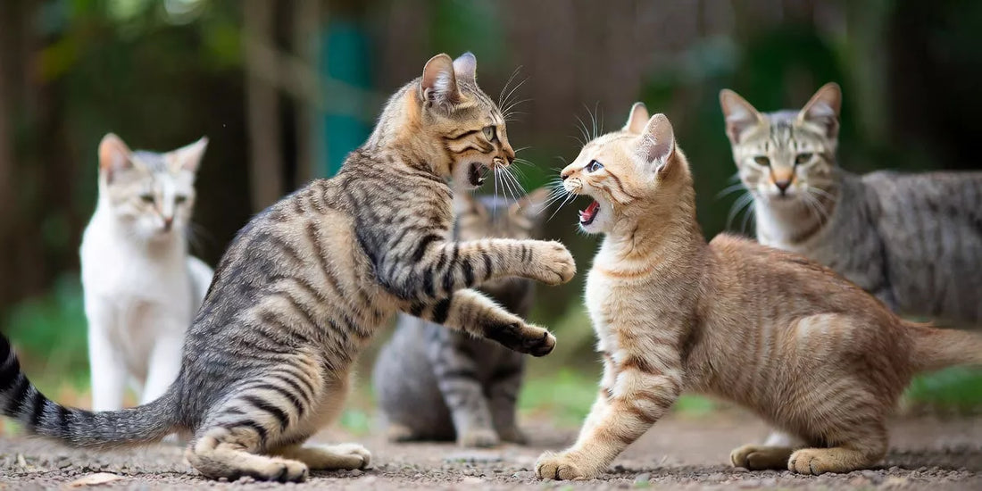 Katzenkämpfe verstehen und lösen