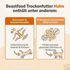 Getreidefreies Katzen-Trockenfutter mit Huhn