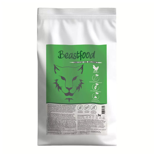Beastfood Katzen Trockefutter Huhn